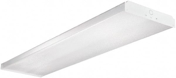 4 Lamp, 4 Ft. Long, 32 Watt, Surface Mounted, Fluorescent Lamp Wraparound Light Fixture MPN:APW-GPW432