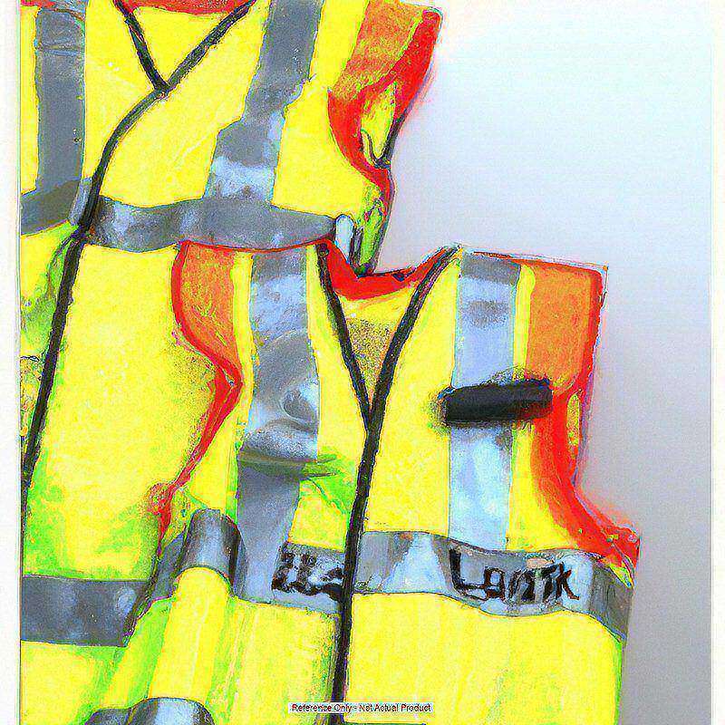 Safety Vest L Class II Lime MPN:V211PL