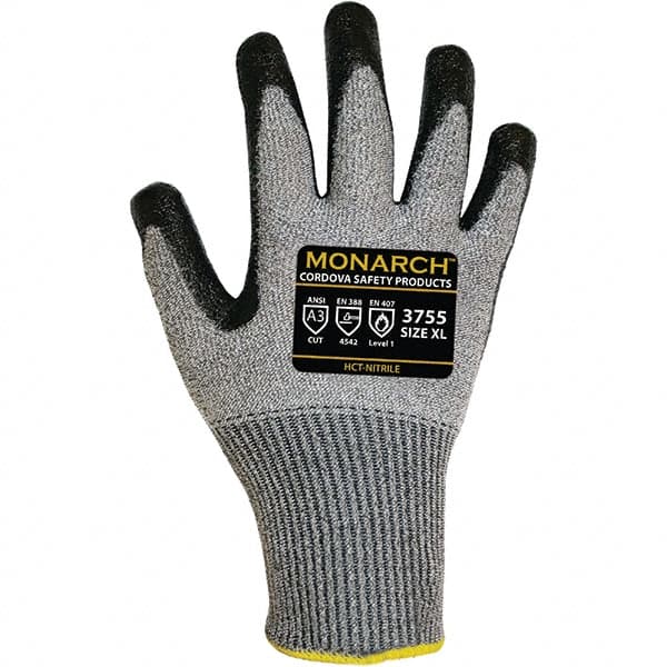 Cut, Puncture & Abrasive-Resistant Gloves: Size XL, ANSI Cut 3, ANSI Puncture 2, Synthetic MPN:3755XL