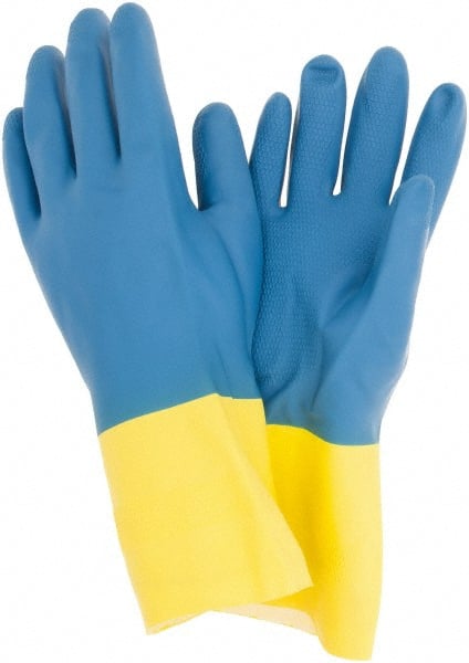 Chemical Resistant Gloves: X-Large, 28 mil Thick, Neoprene-Coated, Latex, Unsupported MPN:4300XL