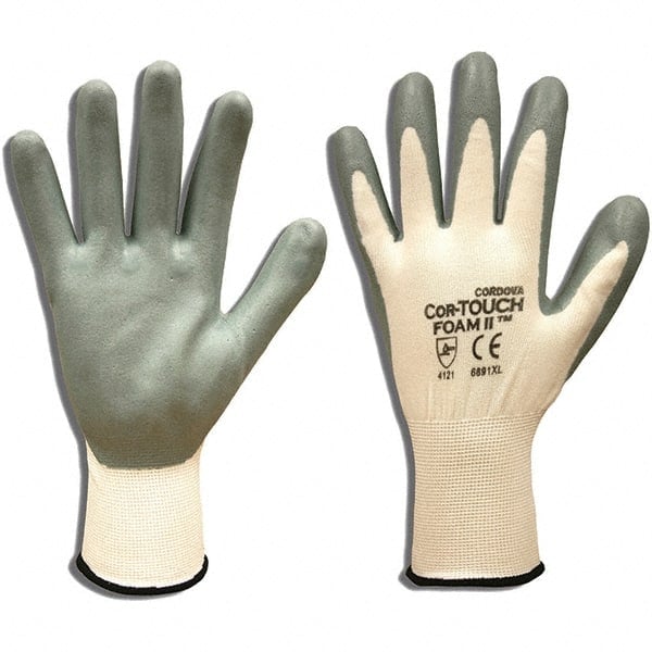 Cut-Resistant & Puncture Resistant Gloves: Size Medium, ANSI Cut A1, ANSI Puncture 1, Nitrile, Series 6891 MPN:6891M