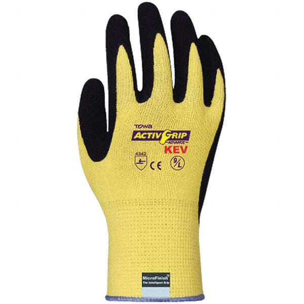 Cut, Puncture & Abrasive-Resistant Gloves: Size L, ANSI Cut 2, ANSI Puncture 2, Kevlar MPN:AG591L