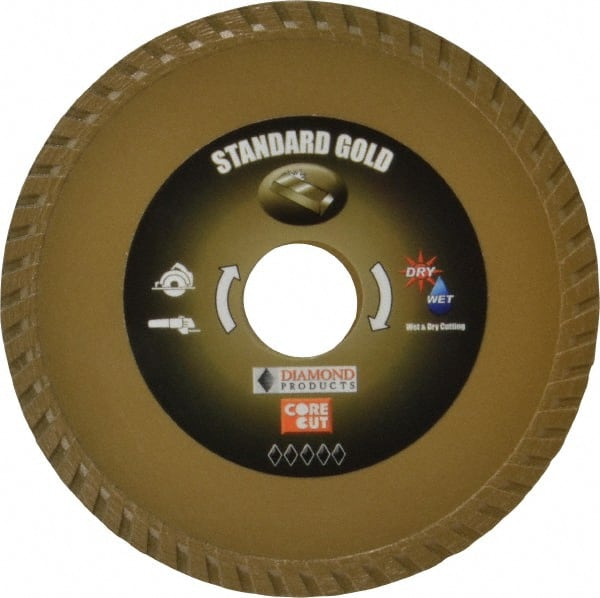 Wet & Dry Cut Saw Blade: 4-1/2