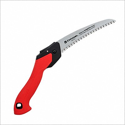 Folding Saw Steel 7 Blade L Red Handle MPN:RS16120