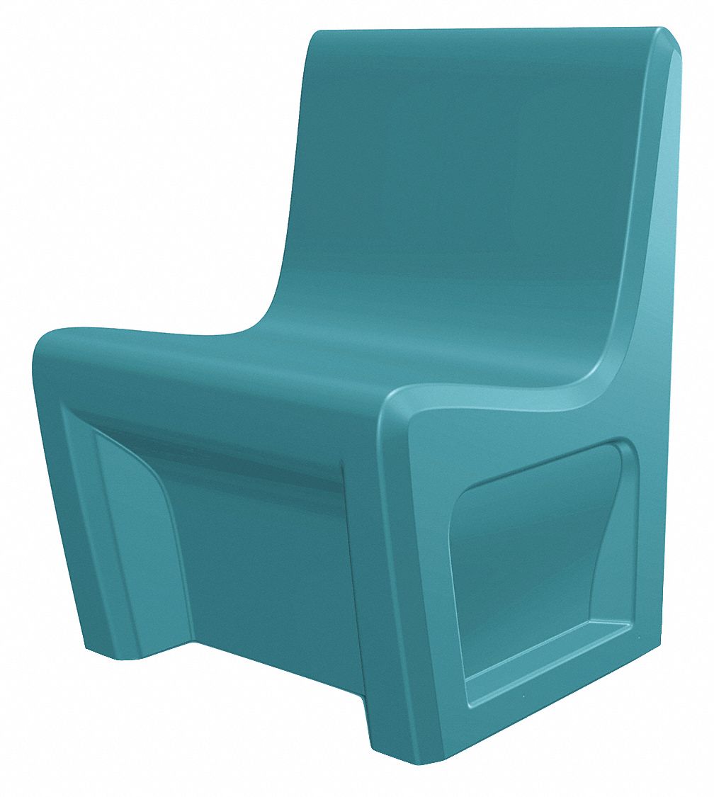 Sentinel Armless Chair Blue Gray MPN:116484BG