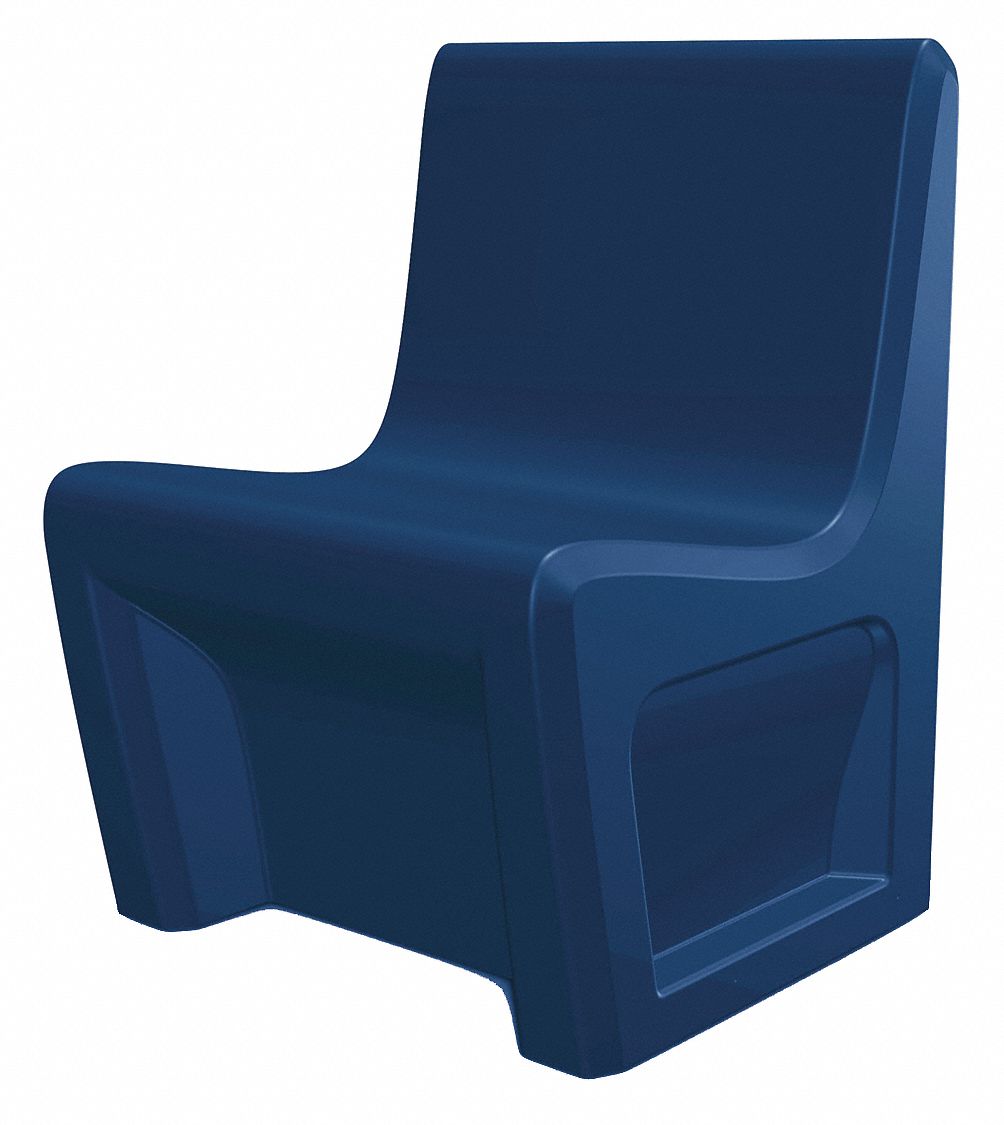 Sentinel Armless Chair Slate Blue MPN:116484SB