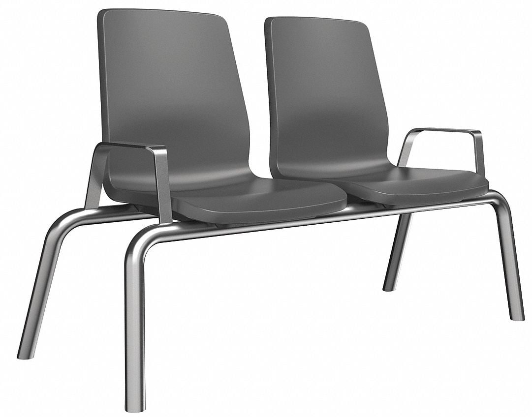 Structured Seating 2 Seats Glides Black MPN:22BKG