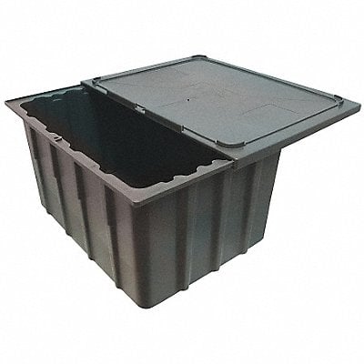 Property Storage Ctr Gray Polypropylene MPN:3825