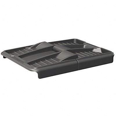 Cube Truck Lid Black 53 in L Hinged MPN:CC116L