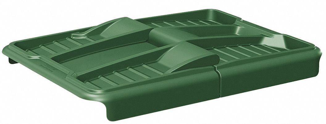 Cube Truck Lid Green 30 Wx53 Lx6 H HDPE MPN:CC783L