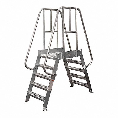 Crossover Ladder 4 Step Aluminum 74In. H MPN:4SPA24A3C50P3