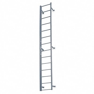 Fixed Ladder 16 ft 3 In H Steel MPN:F17S C1