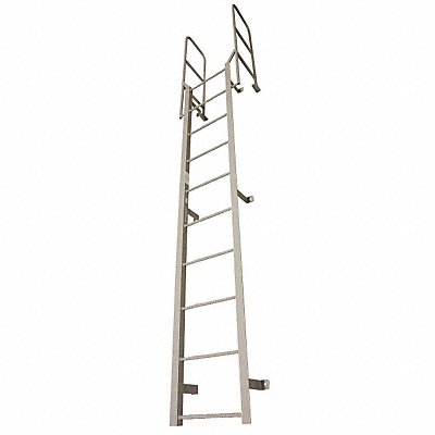 Fixed Ladder 6 ft H. Steel 7 Rungs MPN:F7S C1