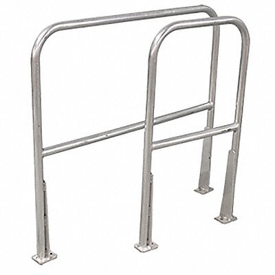 Safety Railing w/ Toe Board 8ft. Alum. MPN:AR8T C50 P6