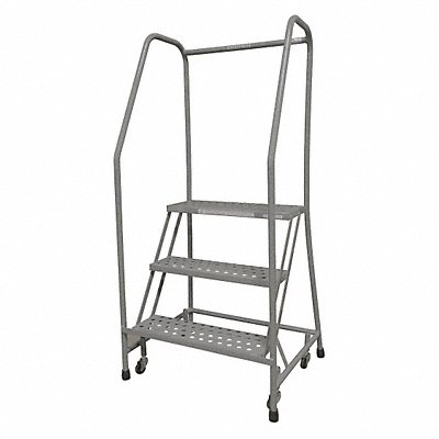 Rolling Ladder 60in.H x 20in.W Serrated MPN:1003R1820A3E10B3SSP3