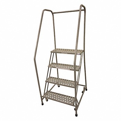 Rolling Ladder 70 in.H x 30 in.W 4 Steps MPN:1004R2630A1E10B3SSP3