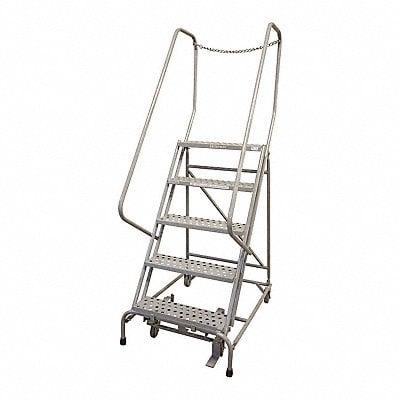 Rolling Ladder Steel 80In. H. Gray MPN:1005R2630A2E10B4D3C1P6