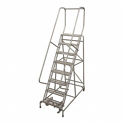 Rolling Ladder Steel 110In. H. Gray MPN:1008R2632A3E10B4AC1P6