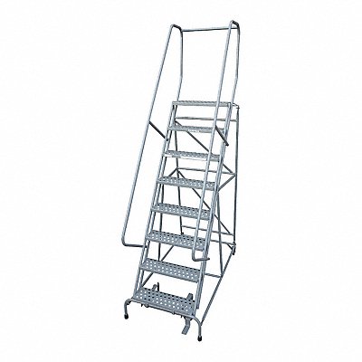 Rolling Ladder Steel 110In. H. Gray MPN:1008R2632A6E10B4AC1P6