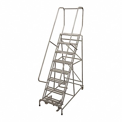 Rolling Ladder Steel 110In. H. Gray MPN:1008R3232A1E10B4C1P6