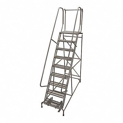 Rolling Ladder Steel 120In. H. Gray MPN:1009R2632A6E20B4AC1P6