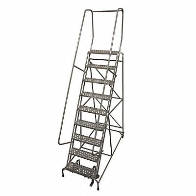 Rolling Ladder Steel 120In. H. Gray MPN:1009R3232A1E10B4C1P6