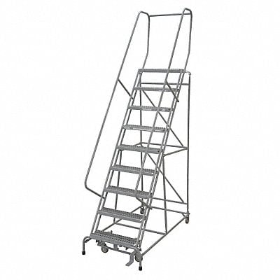 Rolling Ladder Steel 120In. H. Gray MPN:1009R3232A3E10B4C1P6