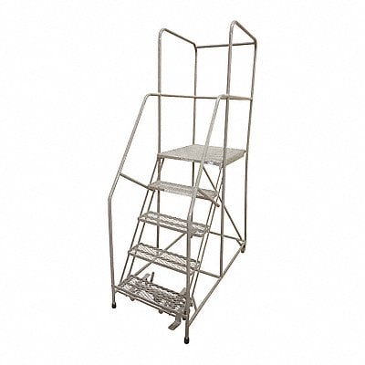 Rolling Ladder Steel 80In. H. Gray MPN:1505R3232A1E30B4W4C1P6