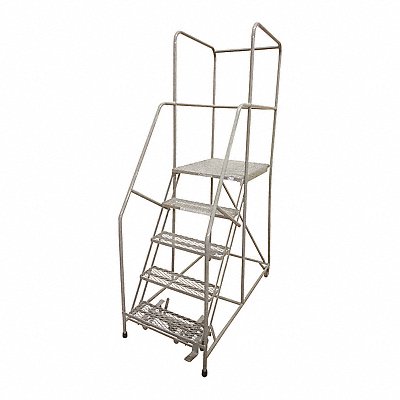 Rolling Ladder Steel 80In. H. Gray MPN:1505R3232A3E30B4W4C1P6