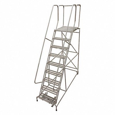 Rolling Ladder 120 in H 9 Steps 59 deg. MPN:1509R2632A2E30B4W4C1P6