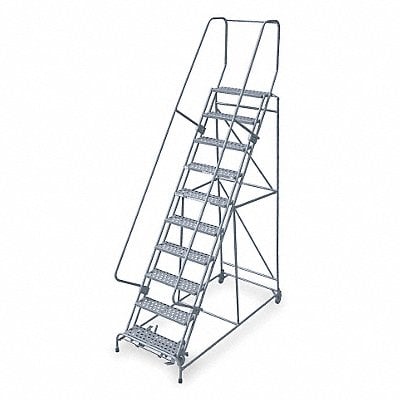 Rolling Ladder Hndrl Platfm 90 In H MPN:1709R2632A3E12B4W4C1P6