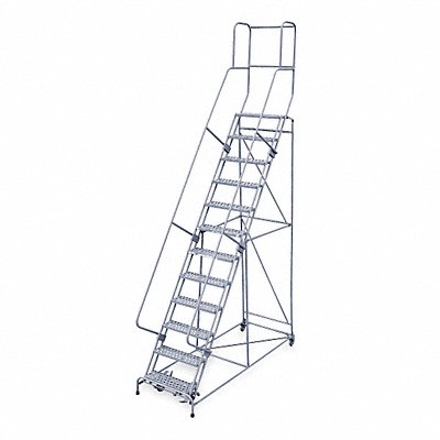 Rolling Ladder Hndrl Pltfm 110 In H MPN:1711R2632A1E12B4W4C1P6