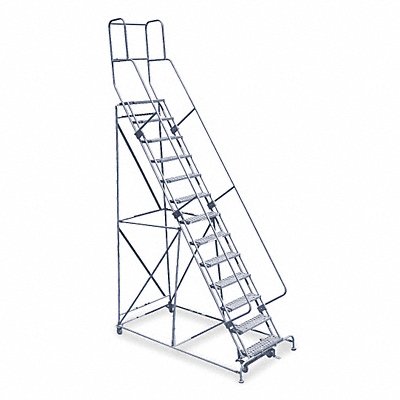 Rolling Ladder Hndrl Pltfm 130 In H MPN:1713R2642A1E12B4W4C1P3