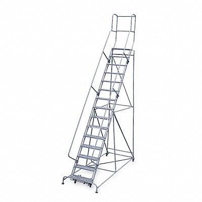 Rolling Ladder Hndrl Pltfm 150 In H MPN:1715R2642A1E12B4W4C1P3