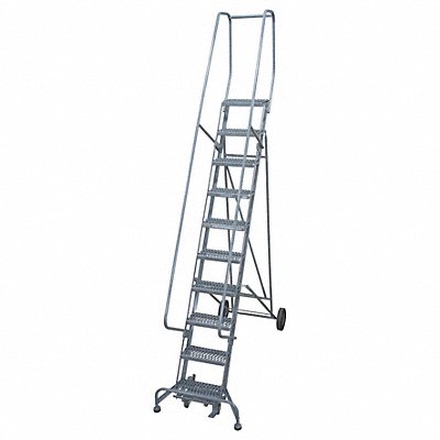 Rolling Ladder Hndrl Pltfm 100 In H MPN:6510R1830A6E10B4BW5C1P6