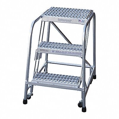 Rolling Ladder Steel 30 in H Gray MPN:A3N1822A4B3C50P6