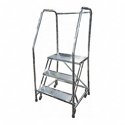 Rolling Ladder Steel 60In. H. Gray MPN:A3R2630A4B3C50P6