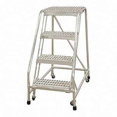 Rolling Ladder Steel 70In. H. Gray MPN:A4N1822A4B3C50P6