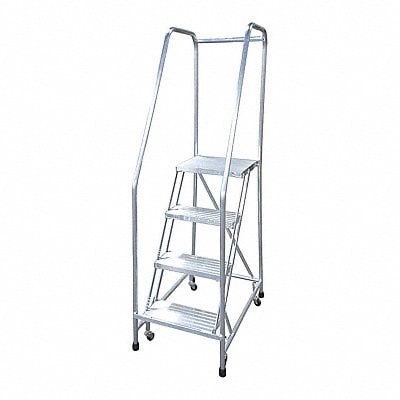 Rolling Ladder Steel 70In. H. Gray MPN:A4R1822A4B3C50P6