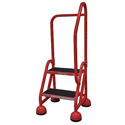 D5254 Rolling Ladder Hndrl Platfm 18 In H MPN:ST-203 A2 C6 P5