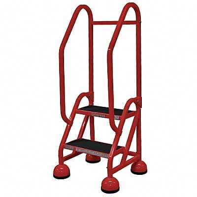 D5264 Rolling Ladder Hndrl Platfm 18 In H MPN:ST-221 A2 C6 P5