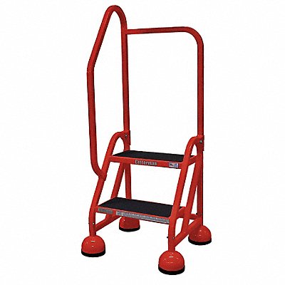 D5269 Rolling Ladder Hndrl Platfm 18 In H MPN:ST-222 A2 C6 P5