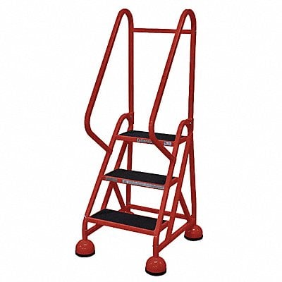 F2128 Rolling Ladder Hndrl Platfm 27 In H MPN:ST-301 A2 C6 P5