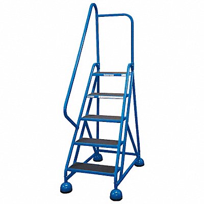 D5253 Rolling Ladder Hndrl Platfm 45 In H MPN:ST-502 A2 C21 P5