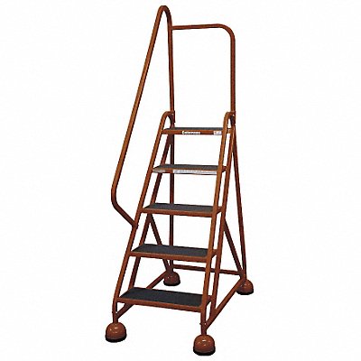 D5253 Rolling Ladder Hndrl Platfm 45 In H MPN:ST-502 A2 C4 P5