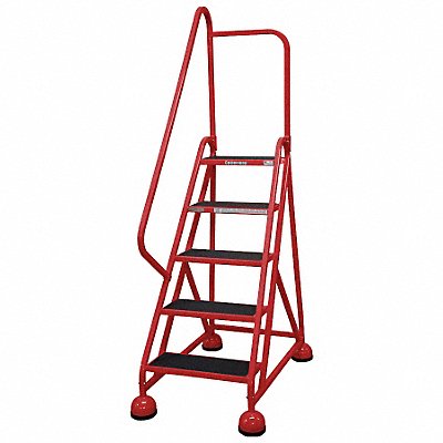 D5253 Rolling Ladder Hndrl Platfm 45 In H MPN:ST-502 A2 C6 P5