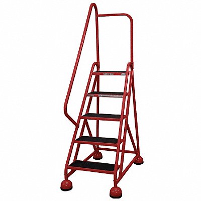 D5273 Rolling Ladder Hndrl Platfm 45 In H MPN:ST-522 A2 C6 P5