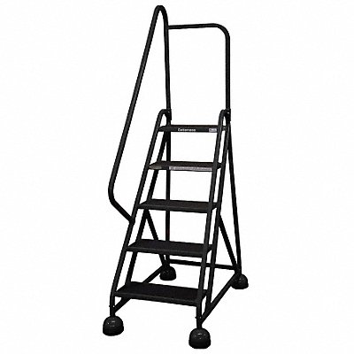 D5273 Rolling Ladder Hndrl Platfm 45 In H MPN:ST-522 A2 C7 P5