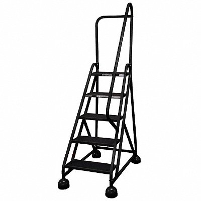 D5277 Rolling Ladder Hndrl Platfm 45 In H MPN:ST-523 A2 C7 P5