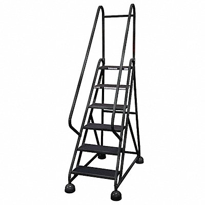 D5248 Rolling Ladder Hndrl Platfm 54 In H MPN:ST-601 A2 C7 P5